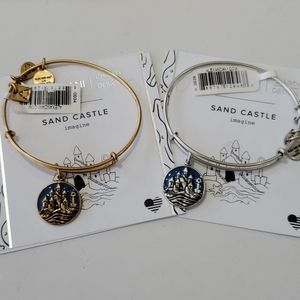 Alex and Ani summer Sand Castle bracelet